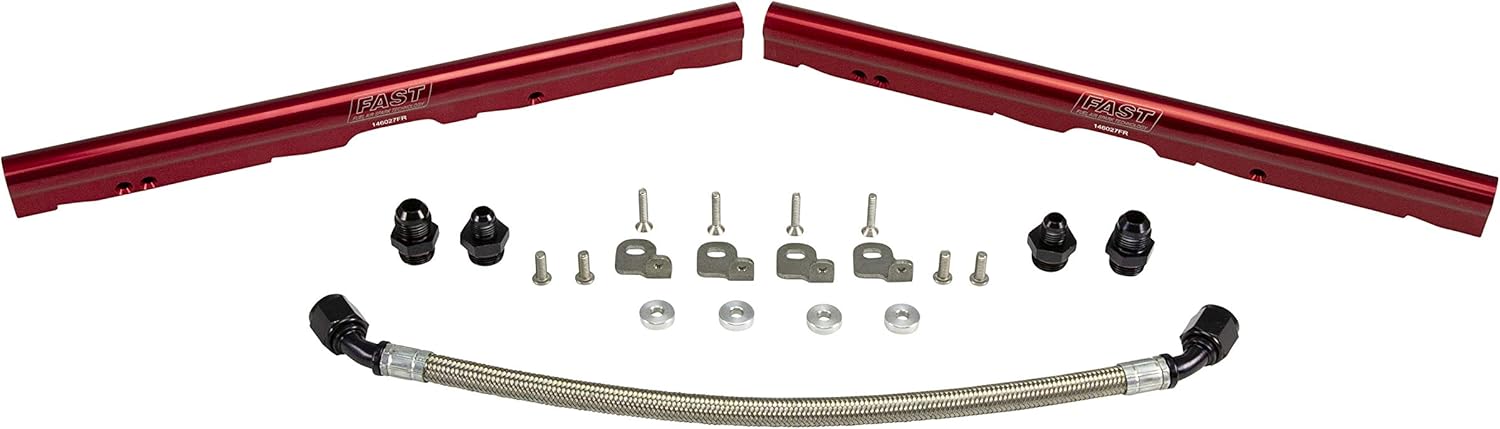 COMP Cams LSXRT 4.8/5.3/6.0L & LS1/LS2/LS6 Billet Fuel Rail Kit - 102mm manifold