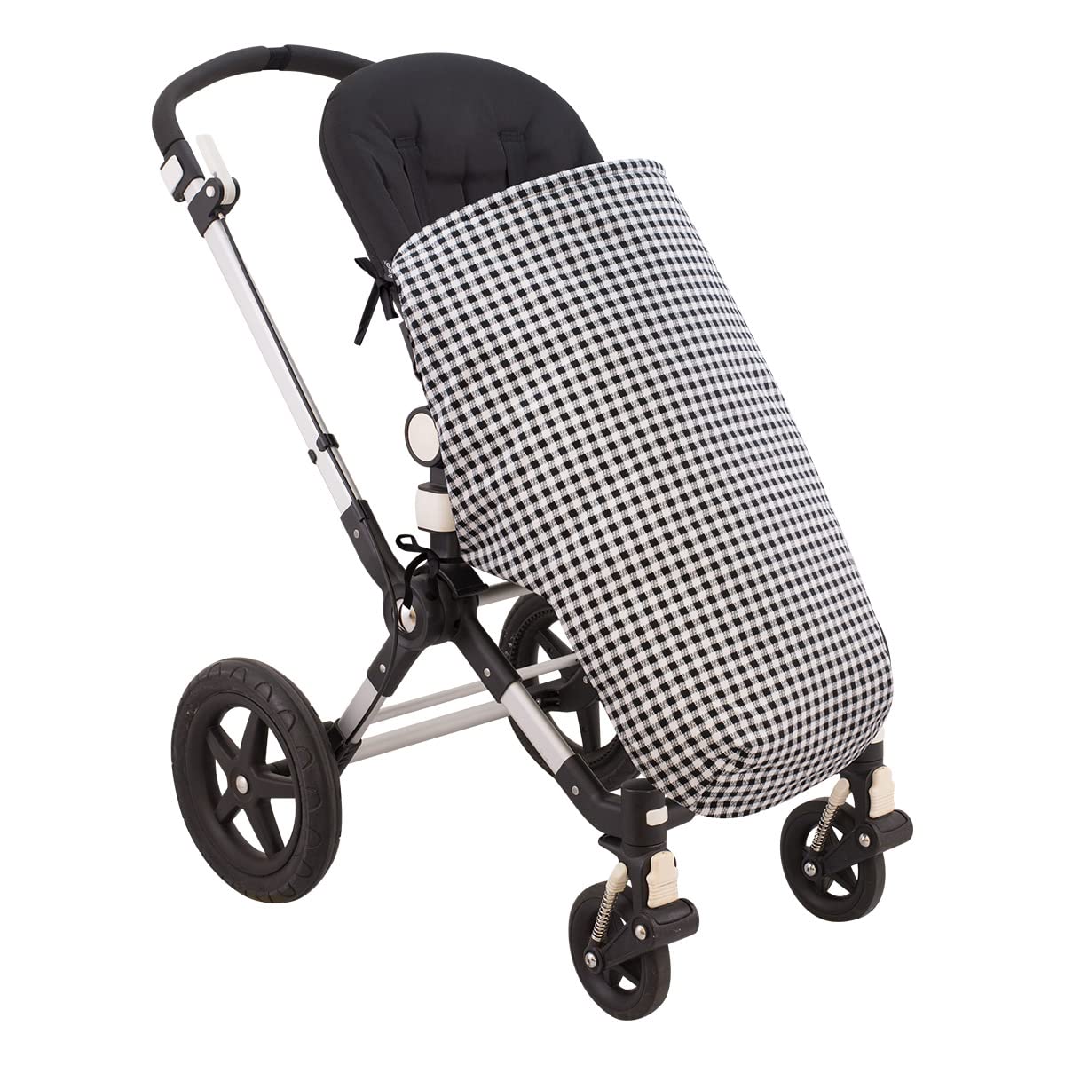 JYOKO Kids Manta Saco para Cochecito, portabebé, Polar Teddy Extra Suave para Invierno, Tejido Plano Antimanchas Repelente de Agua (Vichy, Polar Teddy - 80 Cm)