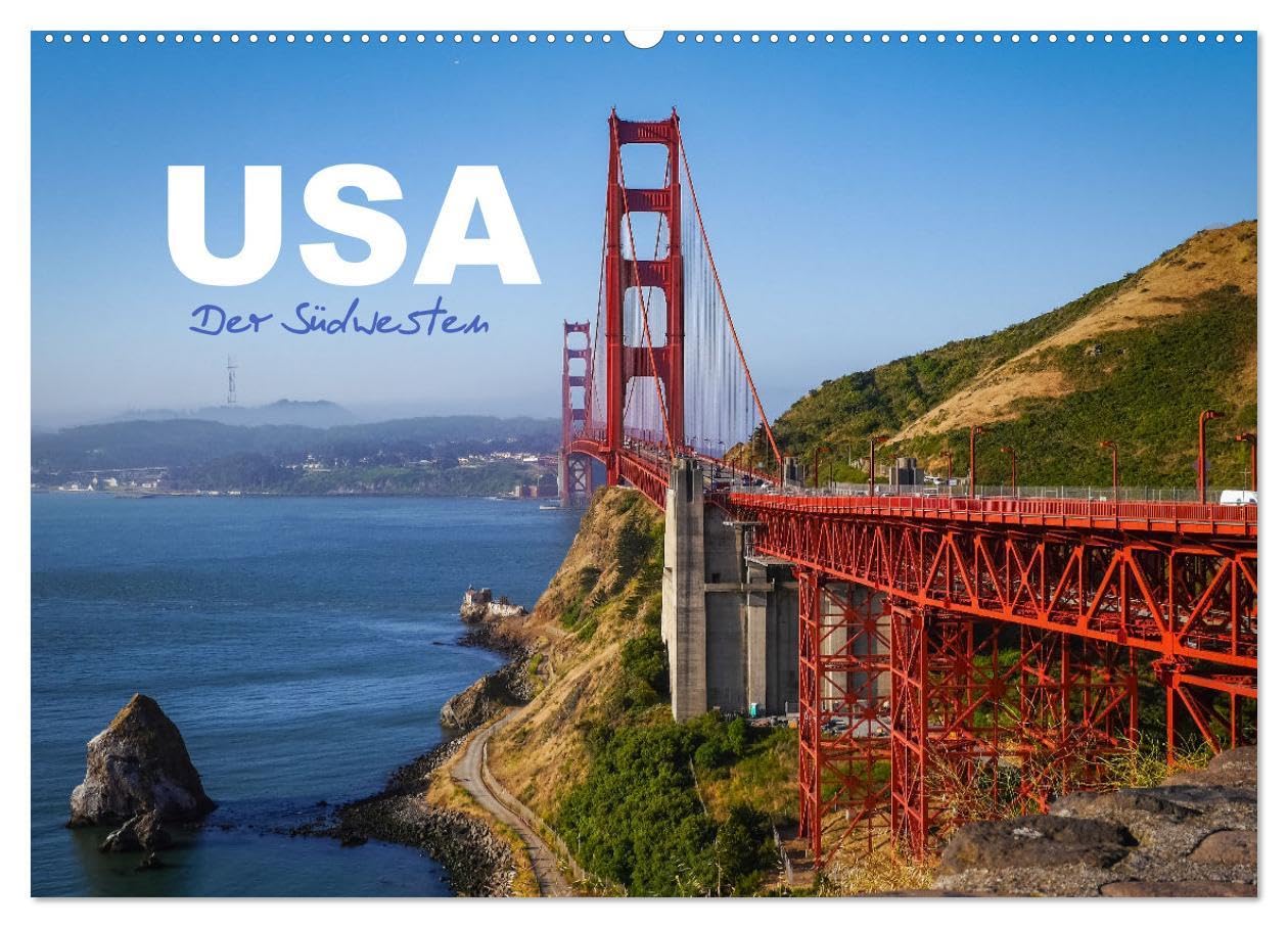 USA - Der Südwesten (Wandkalender 2026 DIN A2 quer), CALVENDO Monatskalender: Atemberaubende Aufnahmen der abwechslungreichen Landschaft im Südwesten der USA (CALVENDO Orte)