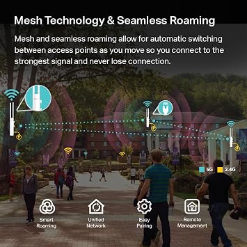 TP-Link EAP225-Outdoor, Long RangeOutdoor Access Point AC1200 | Dual Band, IP65 Weatherproof, Remote Managed
