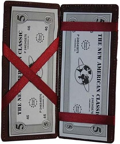 Miniatura 7 de Monedero mágico para hombres Minimalista titular de la tarjeta de crédito Slim Carteras 420CF Tarjetero Negro