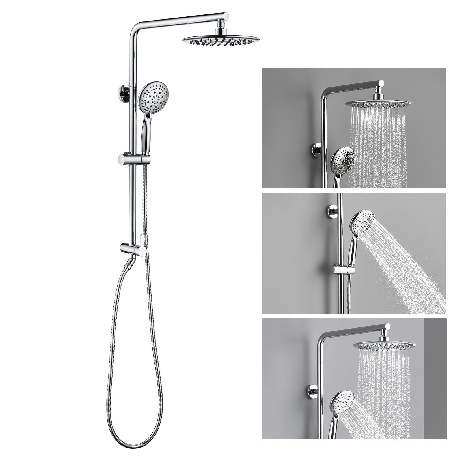 Colonne de douche effet pluie pour transformer votre salle de bain en spa relaxant