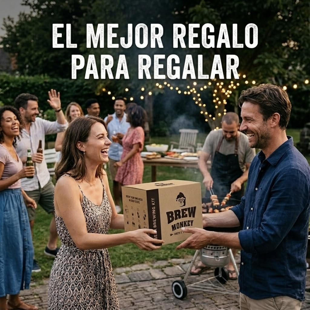 Brew Monkey Kit Elaboración Cerveza Rubia 5 Litros 6.4% Vol
