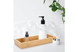 Bamboo Vanity Tray: A Stylish and Functional Organizer for Small Spaces