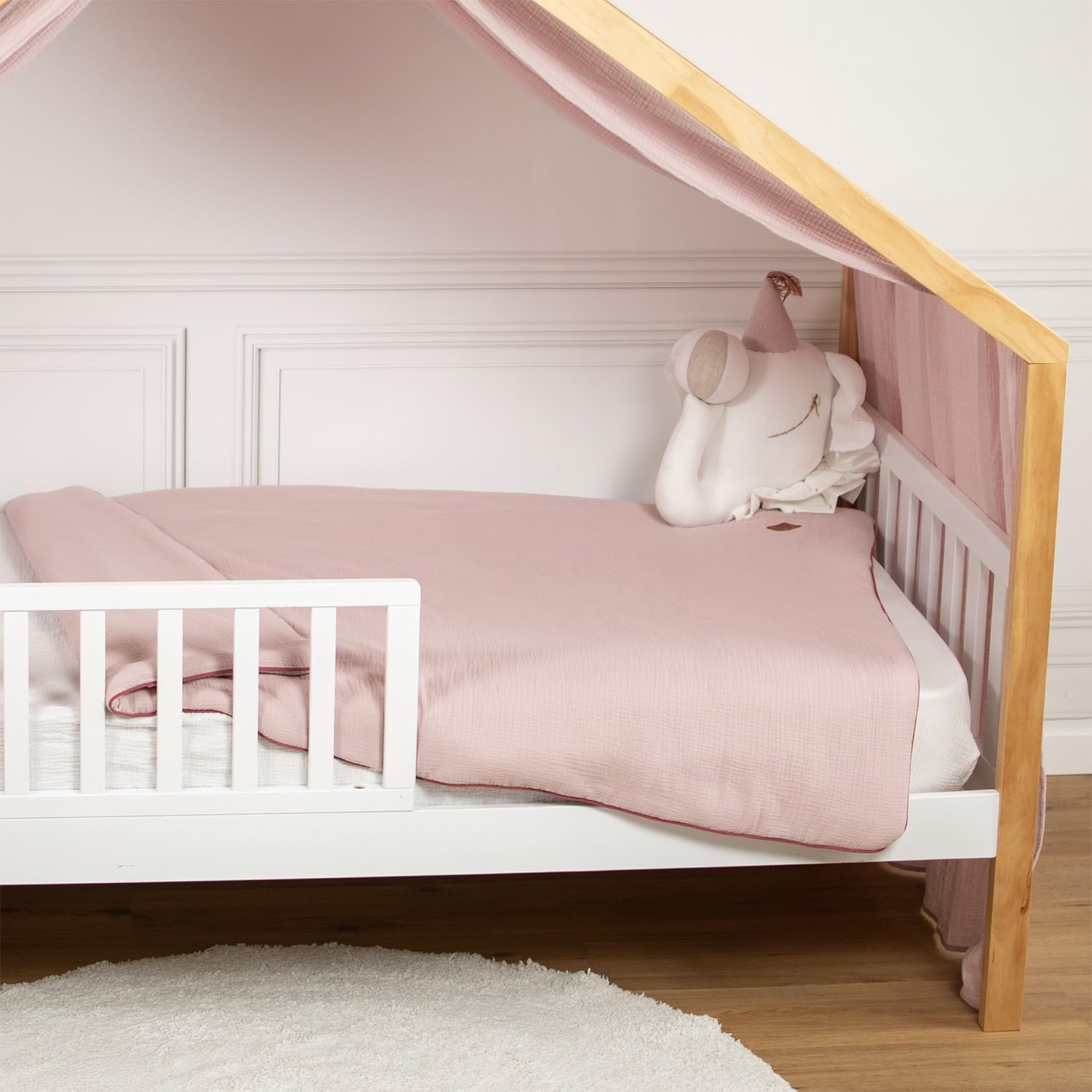 Sevira Kids - Piumino in garza di cotone - pronto a dormire, Jeanne
