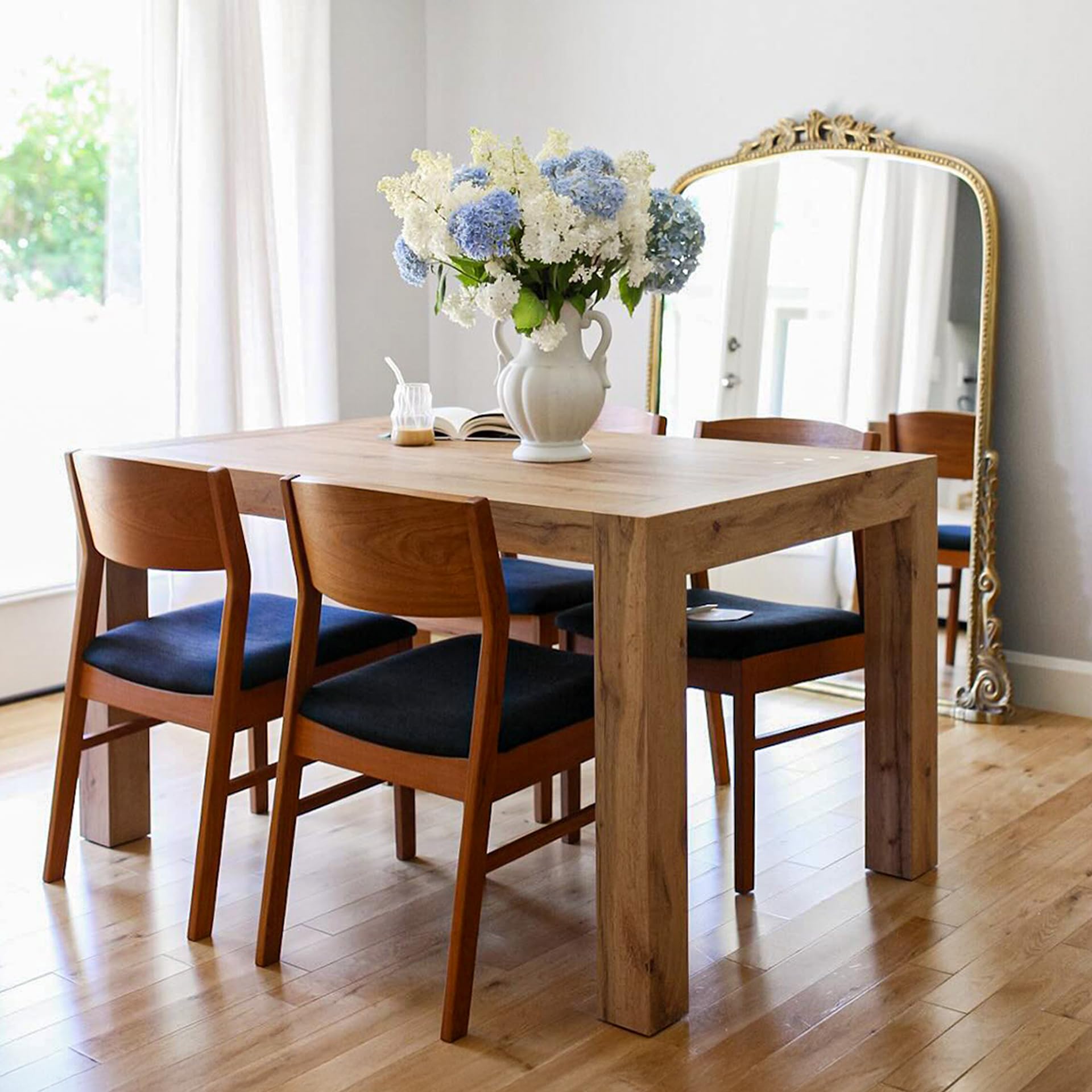 Mobili Fiver, Tavolo Allungabile Moderno, Iacopo, 140(220) x90 cm, Rovere Rustico, per 6-10 persone, Tavolo Cucina, Soggiorno, Made in Italy