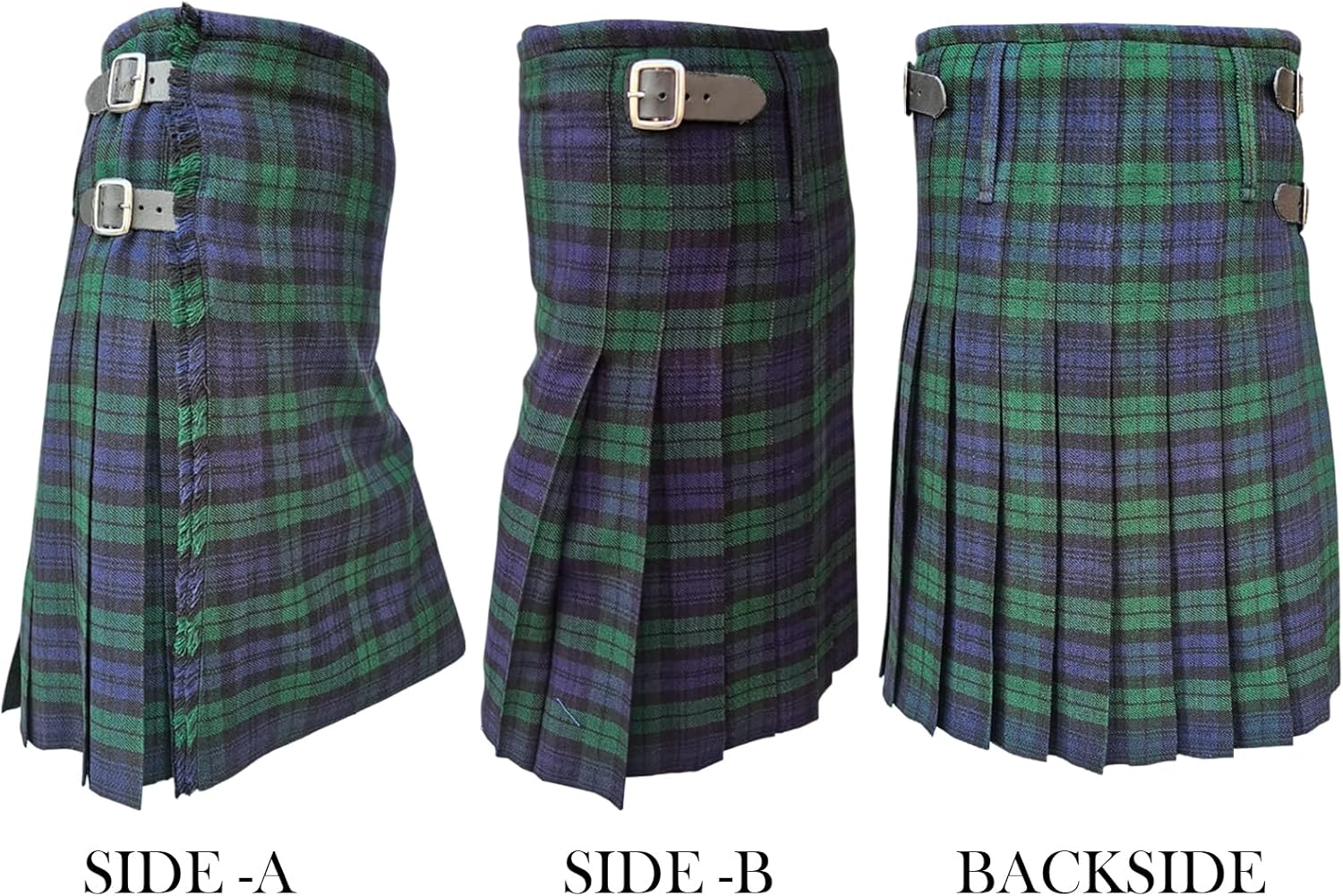 AAR Mens Scottish Tartan Kilt - 13oz Highland Casual Kilt for Men - 11 Tartans - Image 5