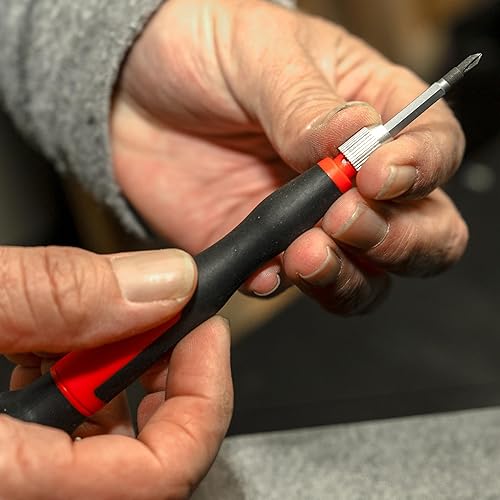 Miniatura 14 de Proferred T29004 - Juego de destornilladores de puntas intercambiables, trinquete 19 piezas en 1