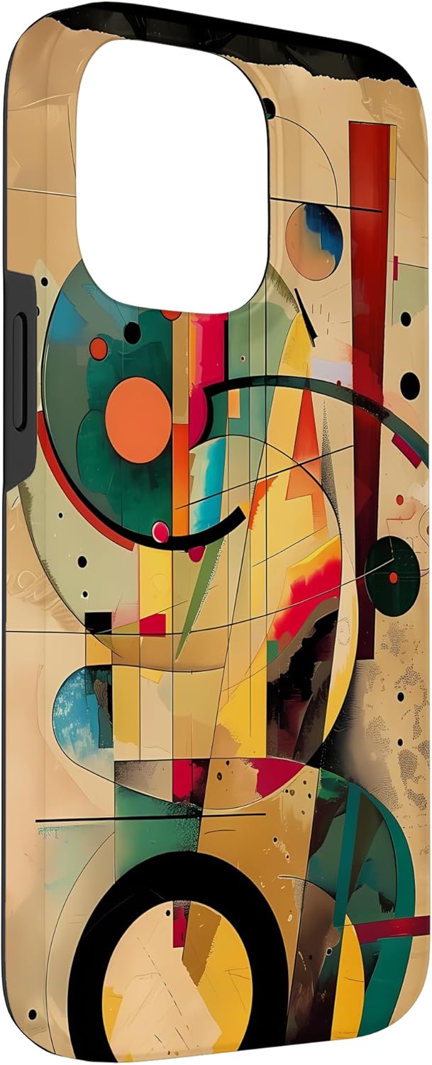Abstract Art Tropical Composition by Vassily Kandinsky Case for iPhone 14 Pro Max