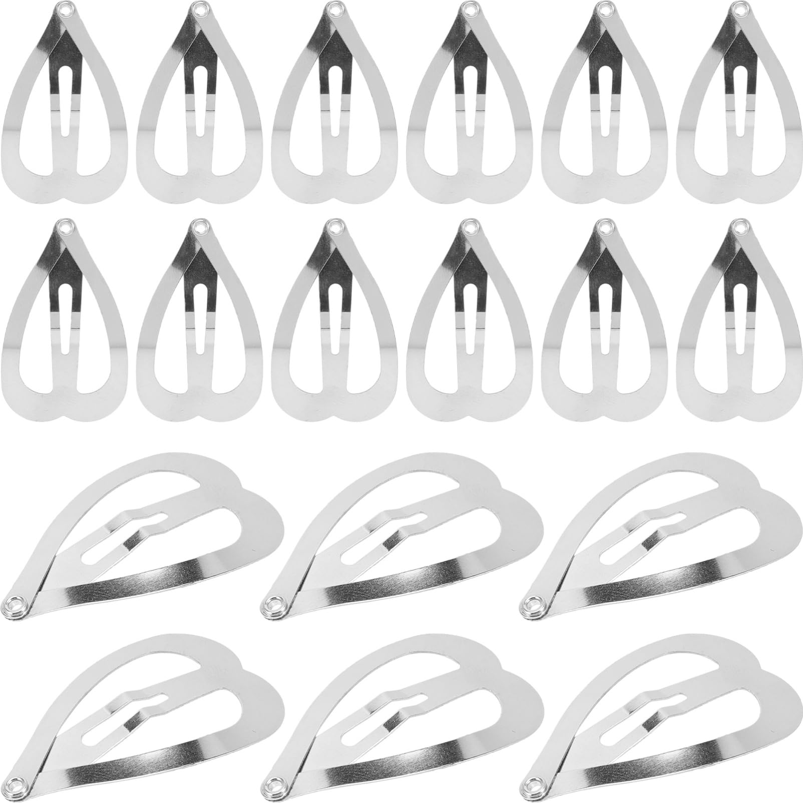 FRCOLOR 500 Stk Diy-liebes-bb-clip Haarstyling-accessoires Hochzeitsdekoration Herz Haarspange Haarspangen Für Mädchen Haarschmuck Koreanische Version Fräulein Haarnadel Kohlenstoffstahl