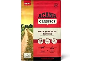 ACANA Classics Beef & Barley Recipe 4lb - Rich in Protein Wholesome Grains for Dogs