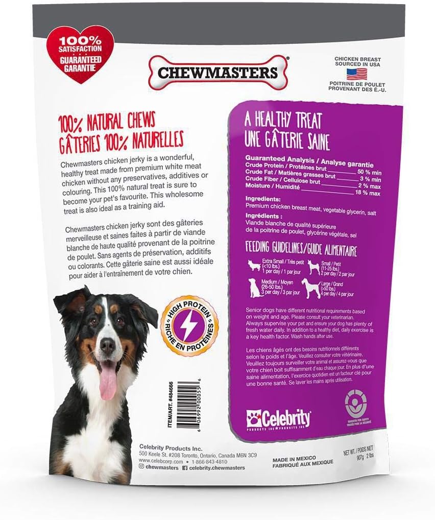 Chewmasters Chicken Jerky Dog Treats