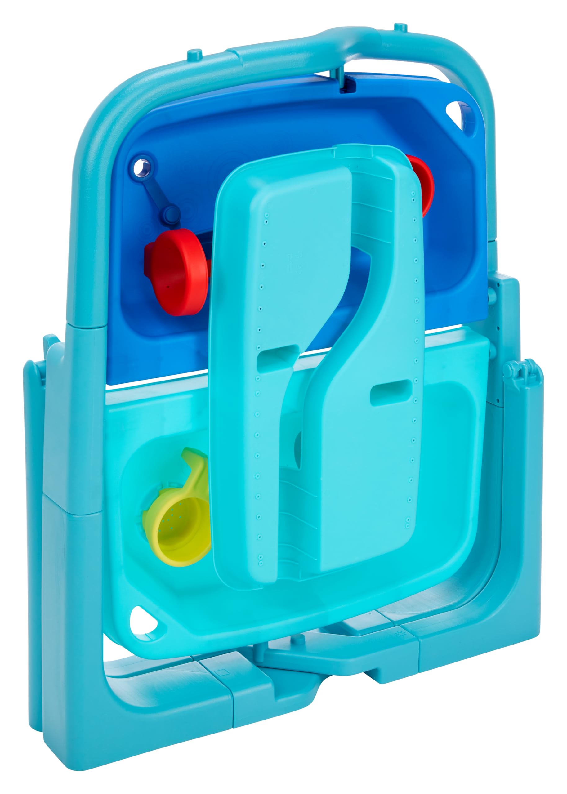 little tikes Easy Store Wassertisch - Faltbares Outdoor-Spielset mit Zubehör für Wasserspaß - Lässt Sich zur einfachen Aufbewahrung zusammenklappen - Aktives Spielen - Für Kinder ab 3 Jahren