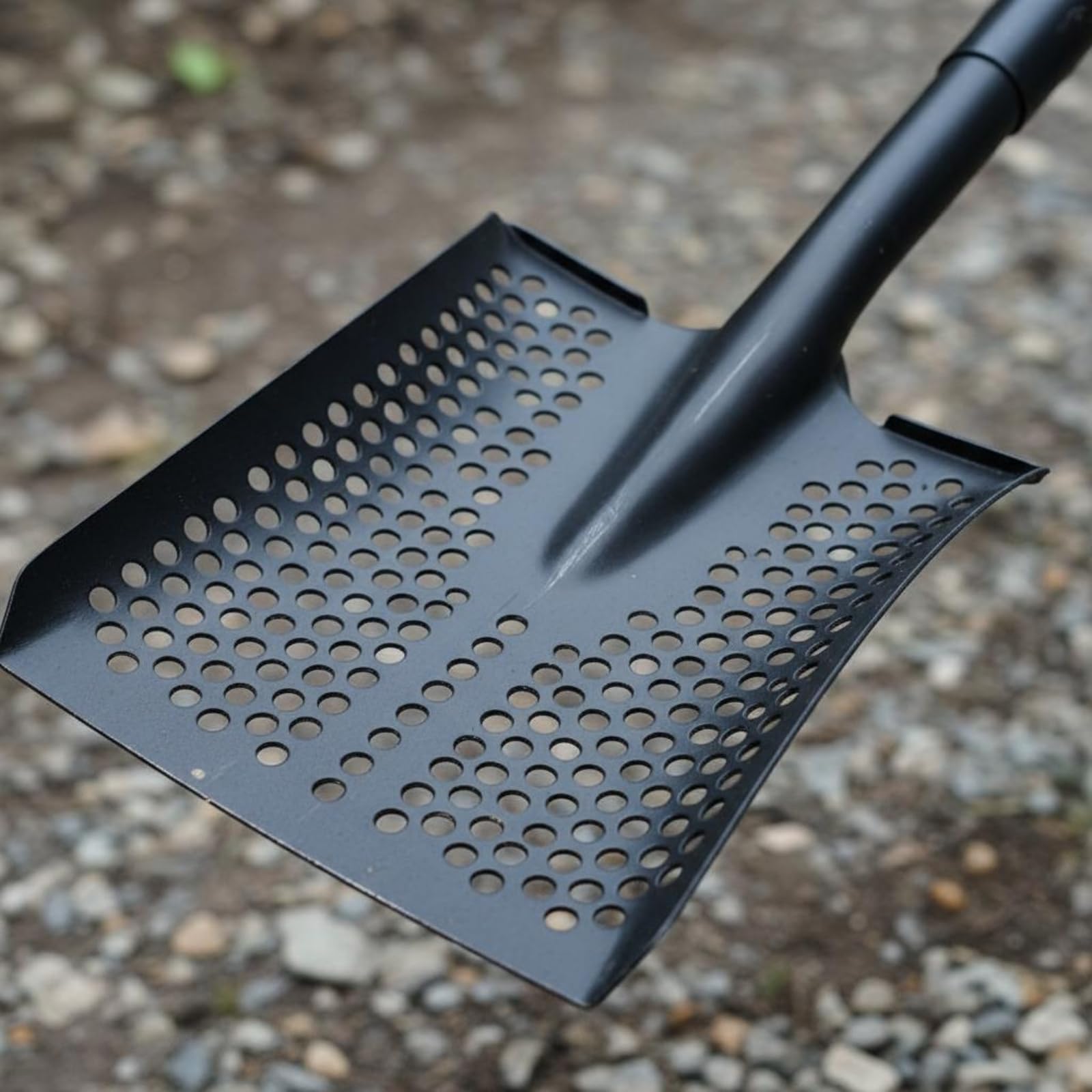 Baoblaze Pala Forata Drenaggio Badile Perforato Traforata con Struttura Smontabile E Manico Esteso per Materiali Misti Adatta per Manutenzione del