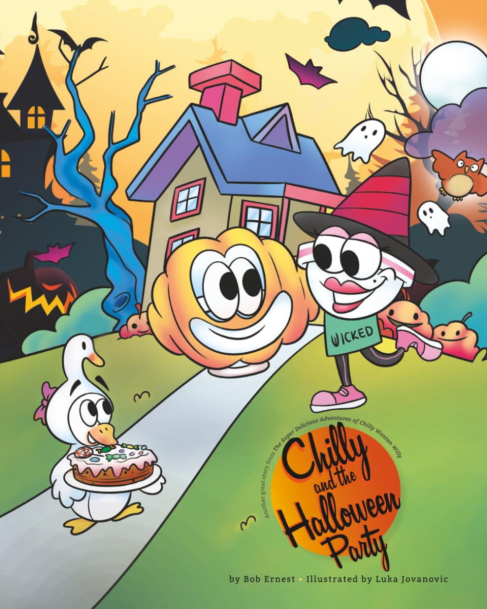 Chilly and the Halloween Party (The Super Delicious Adventures of Chilly Wonton Willy)
