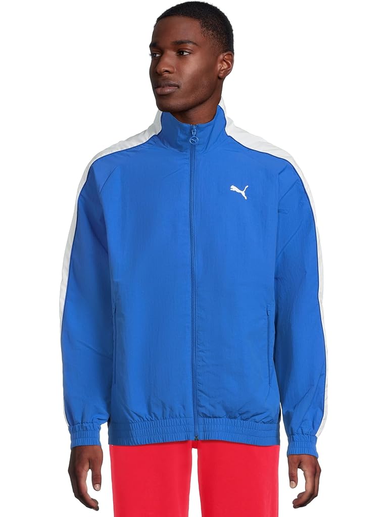 Blue PUMA T7 Oversized Track Jacket