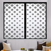 Vista 3 de Película de privacidad para ventanas de vidrio, película reflectante para ventana, bloqueo solar, esmerilada, privacidad estática, diferentes