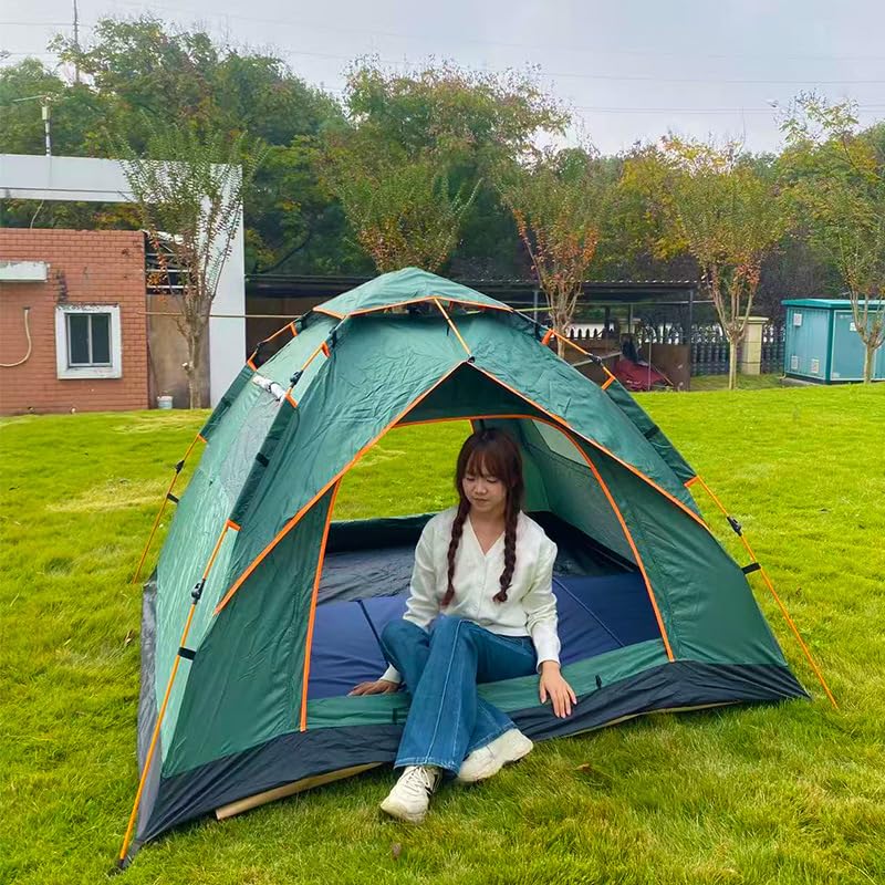 Carpa portátil para camping de playa 3 personas fácil montaje miniatura 3