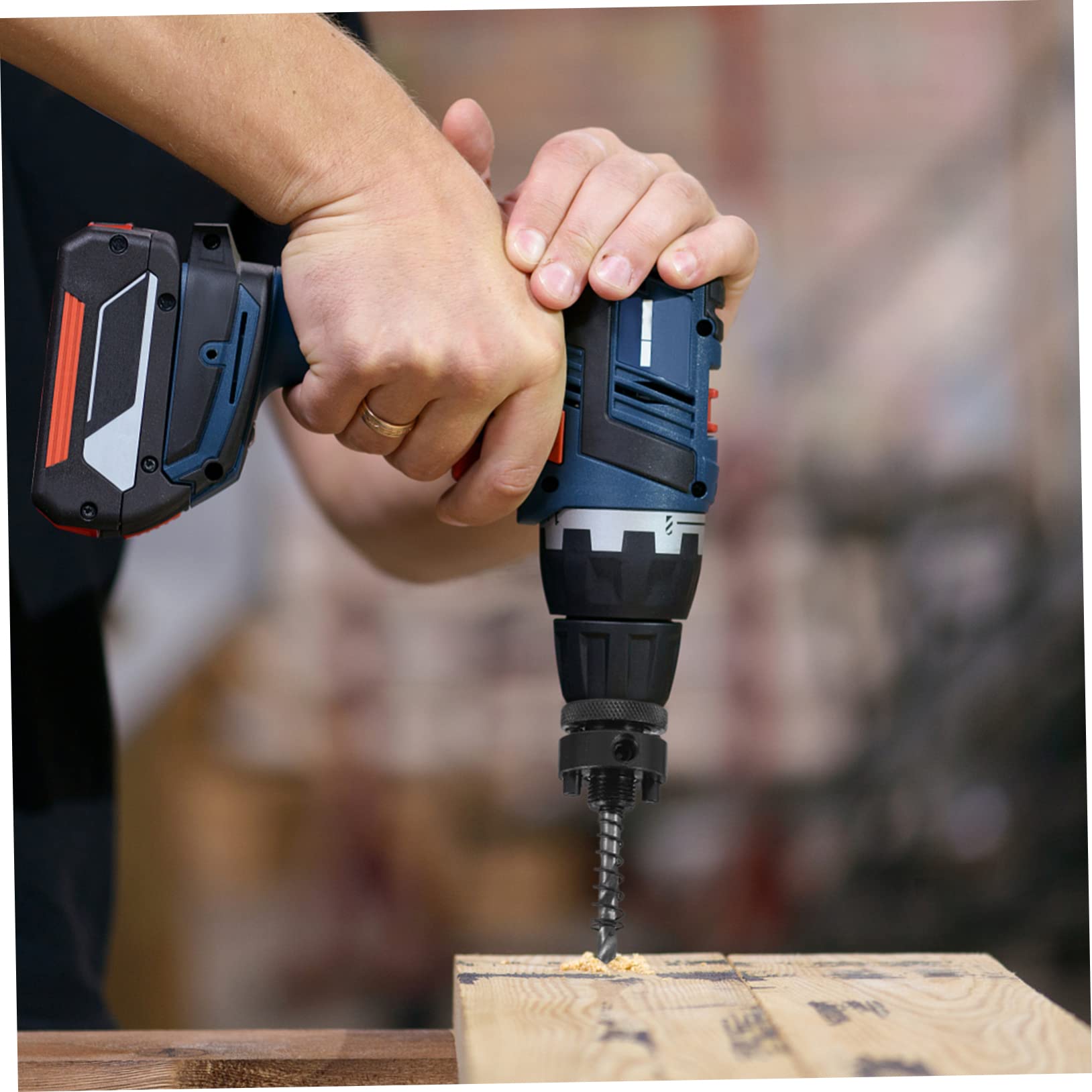 AUTSUPPL Hole Saws Arbor Bi-Metal Opening Tool Hexagonal Clamping Handle Center Drill Centering Drill Bit Suitable for