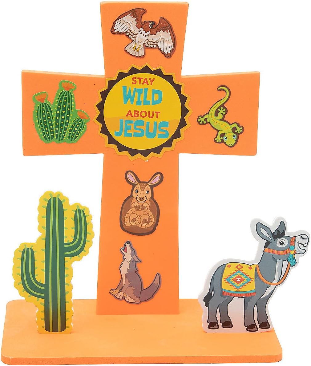 Fun Express Southwest VBS StandUp Cross Craft Kit VBS