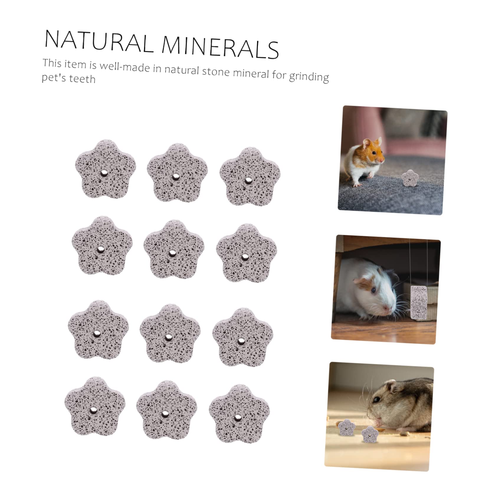FRCOLOR 36stücke Teiliges Aus Mineralstein-kauspielzeug Für Nager Kalziumreiche Kausteine Für Hamster Kaninchen Und Andere Kleintiere Fördert Gesunde Zähne Und Ernährung