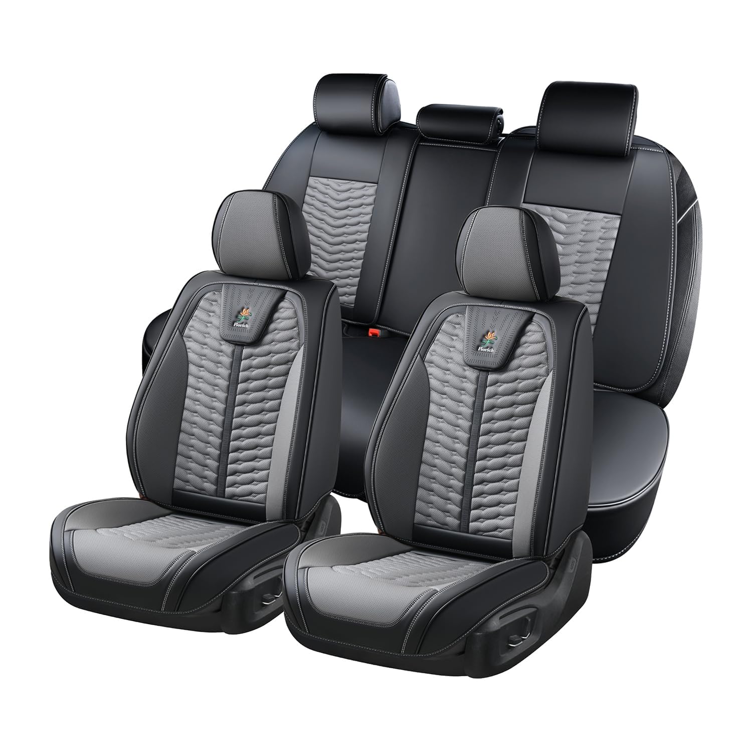 Full Set PU Leather Seat Covers For Lexus – 5-Seat Protection With Anti-Slip & Breathable Design