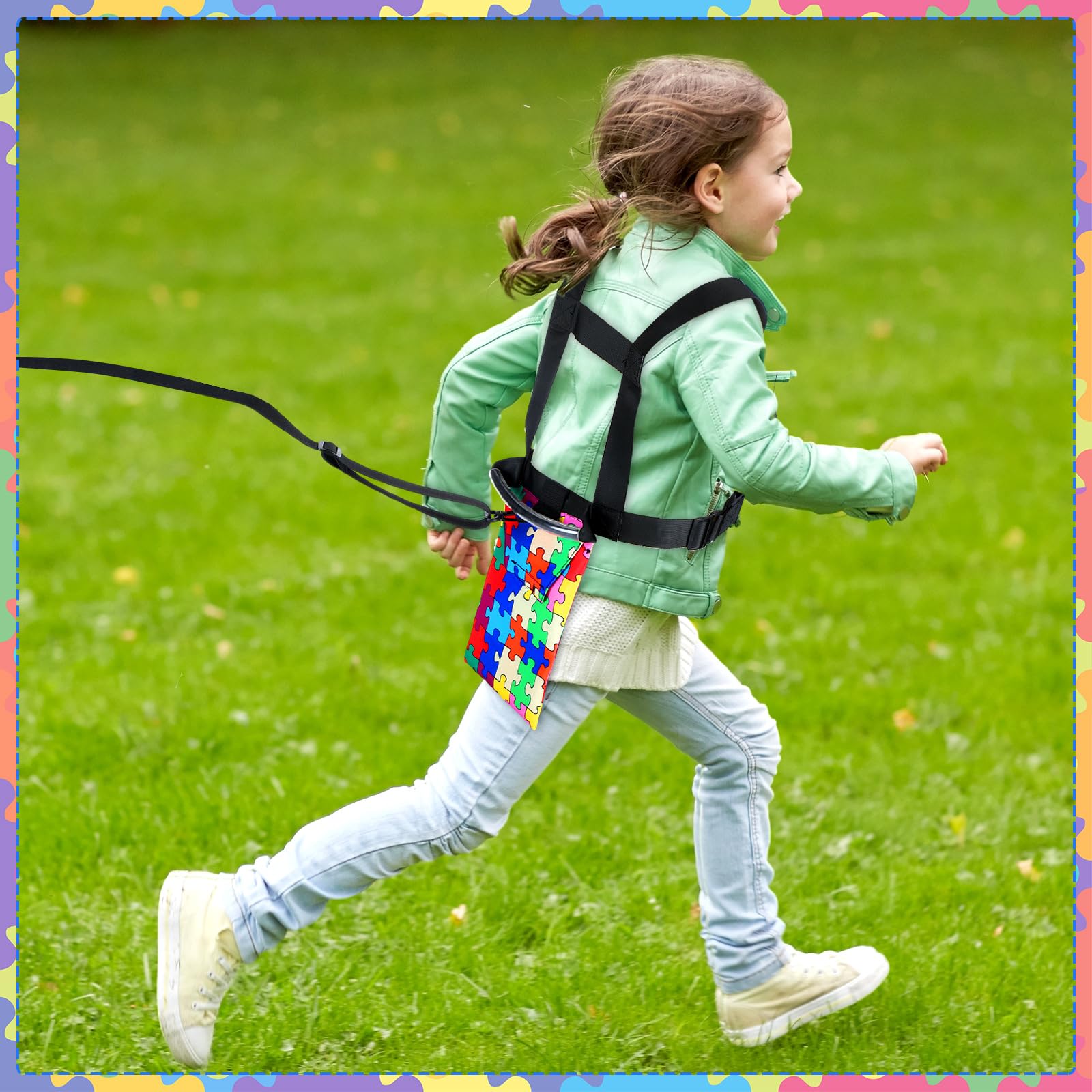 Snapklik Kanayu 2 Pcs Safety Harness Leash For Special Needs snapklik-kanayu-2-pcs-safety-harness-leash-for-special-needs