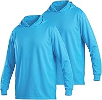 Vista 13 de HYCOPROT Camisas de seguridad de alta visibilidad con capucha de manga larga con capucha para hombres y mujeres