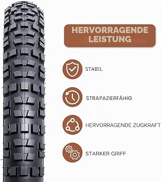 2 x 26 x 2.35 bicycle tyres 26 inch tyres 26 x 2.35 bicycle sheath 60-559 compatible with mountain/road bikes/city bikes 26 x 2.35 inches foldable bicycle tyres