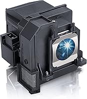 Vista 9 de EWO'S 5J.J7L05.001 W1070 Bombilla de lámpara para Benq W1070 W1080st HT1075 HT1085st Bombilla de repuesto para proyector, con carcasa