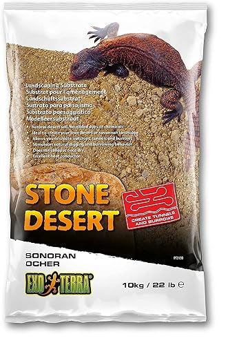 Exo Terra Sonoran Ocher Stone Desert, Suelo Natural del Desierto, sustrato del Desierto