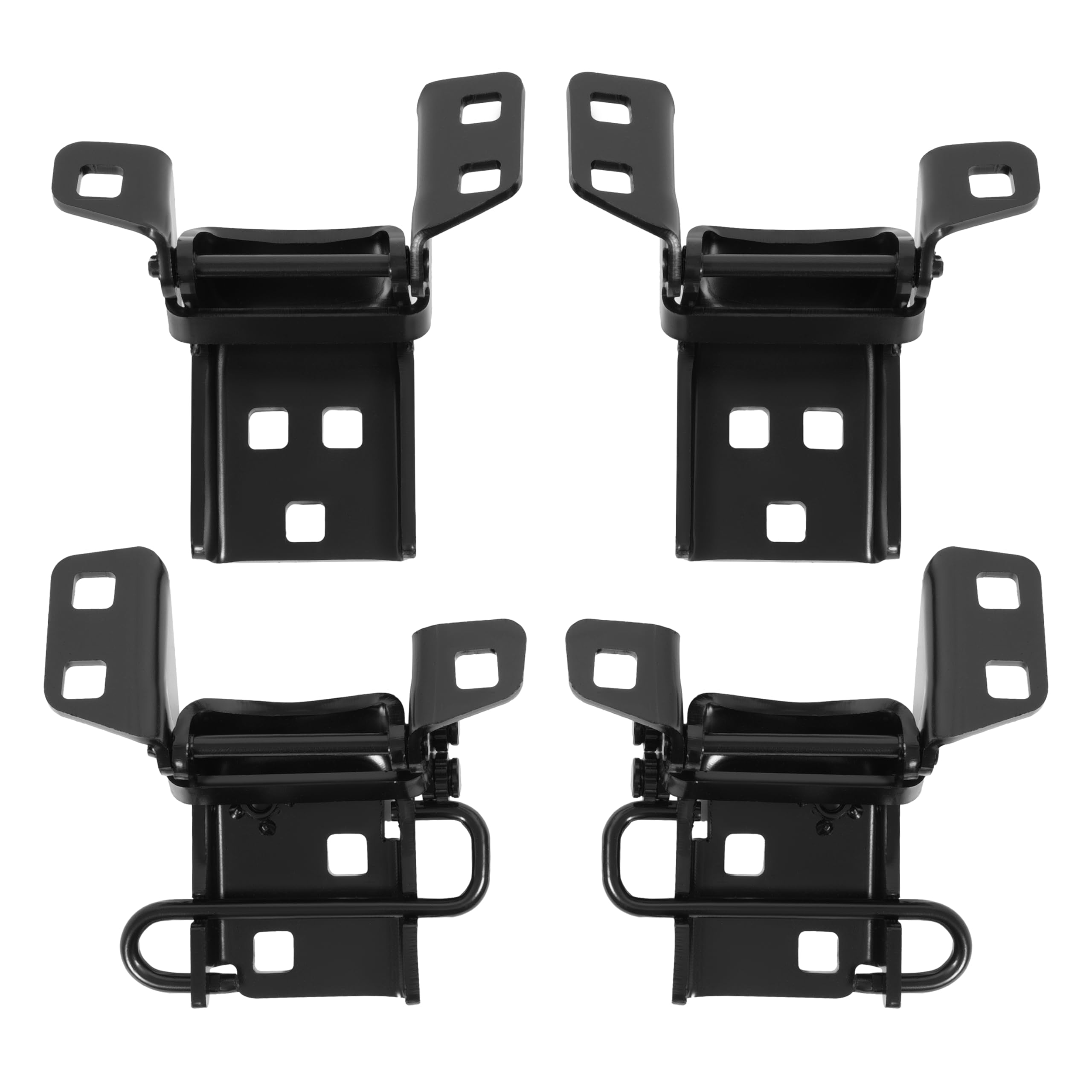 Door Hinge Compatible with 1973-1987 Chevrolet GMC Pickup Truck 1973-1991 GMC Jimmy Chevrolet Suburban Blazer Steel Electrophoresis Primed Black Set of 4 Left Right Upper Lower Door Hinge