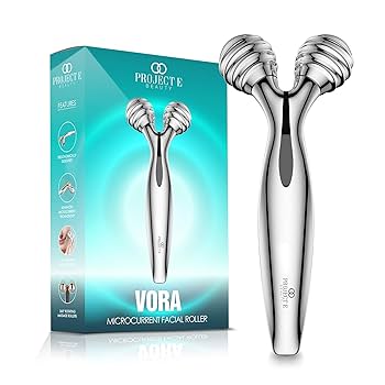 ボディ・フェイスケア Microcurrent Face Lifting Roller Amazon.com: VORA Microcurrent Facial Roller by Project E