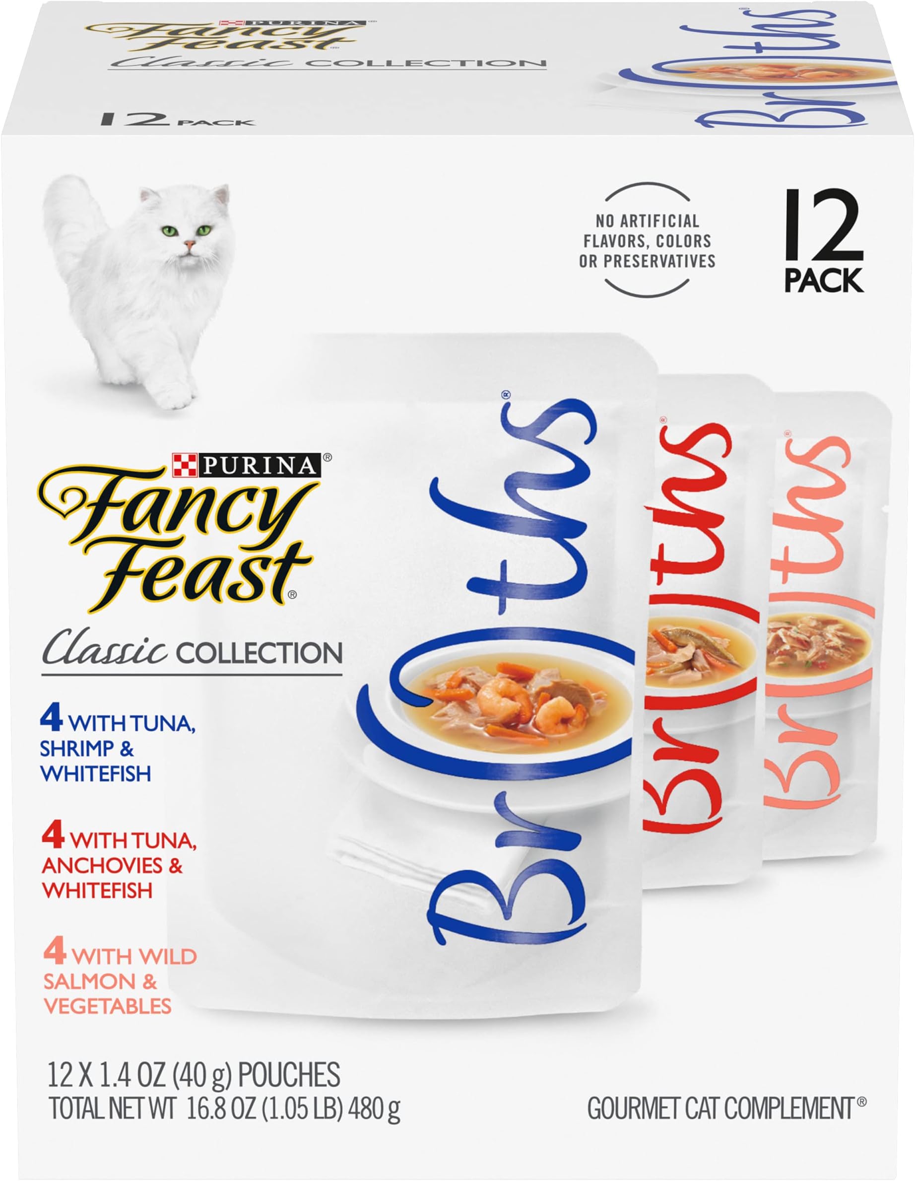 fancy feast classic broths