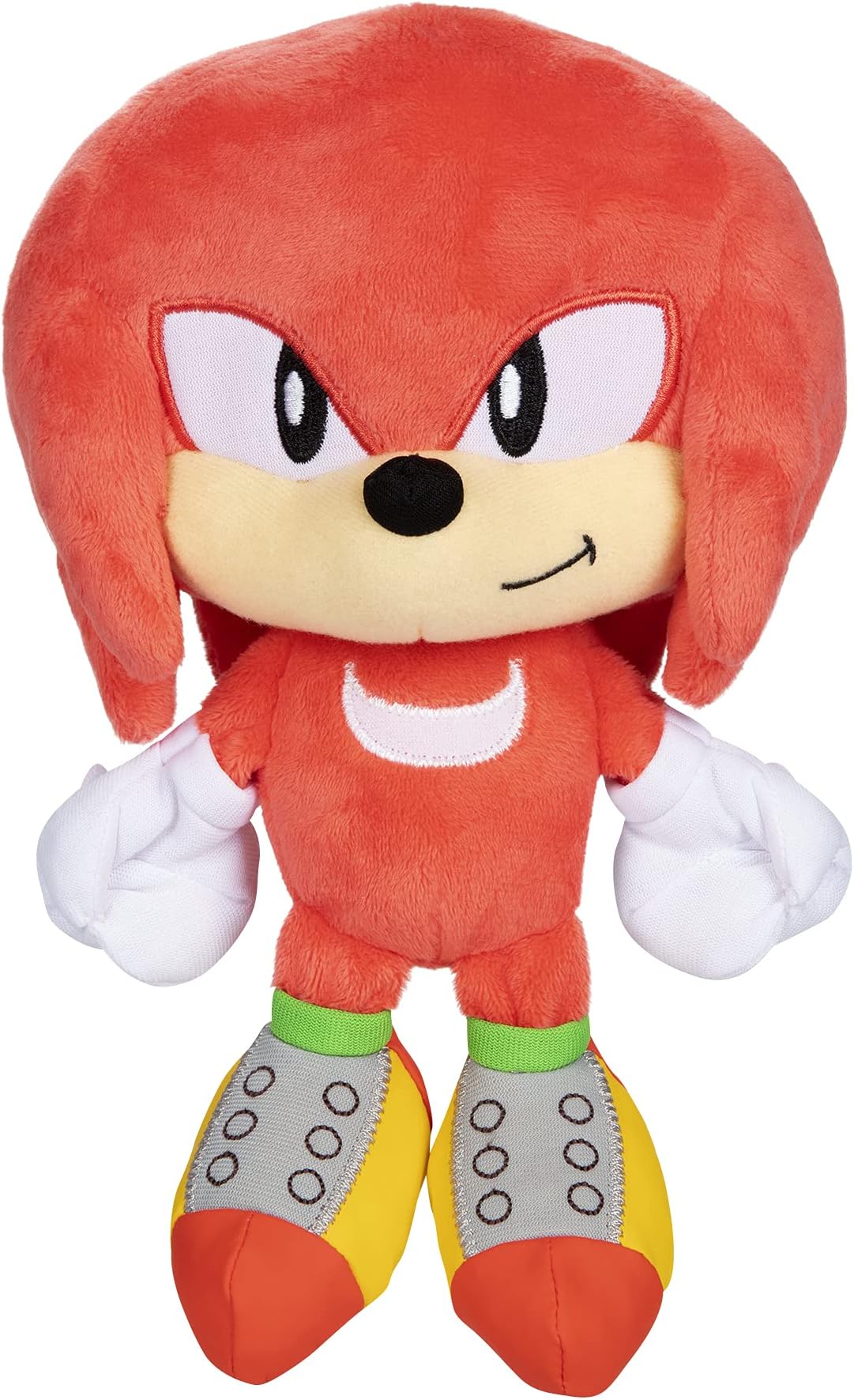 JAKKS Pacific 9" Basic Plush – Knuckles (Polygbag 4L)