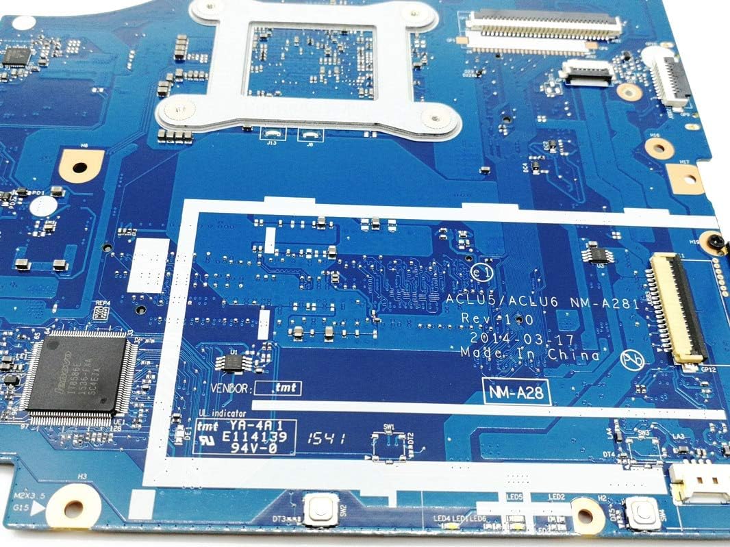 Lysee Laptop Motherboard - NM-A281 mainboard For Lenovo G50-45 laptop motherboard ACLU5/ACLU6 NM-A281 with A8-6410 CPU R5 M230 GPU 100% test