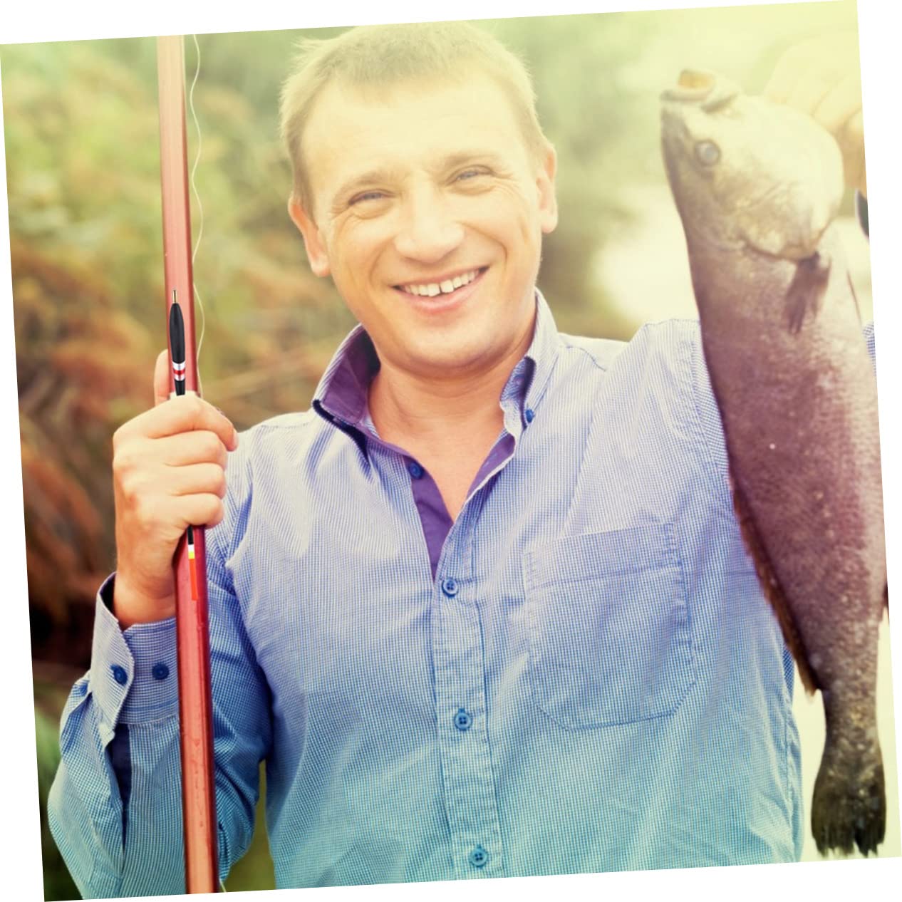 BESPORTBLE Flotter Fishing Peches Imperméables Leurre De Pêche Carpe Pince Lester Leurres De Pêche Bouée Flotteurs De Pêche en Bois Flotteurs De Pêche Pratiques Sapin À Balais