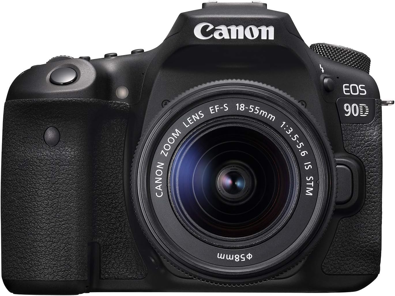 Canon 90D Digital SLR Camera with 18-55 is STM Lens (Renewed)