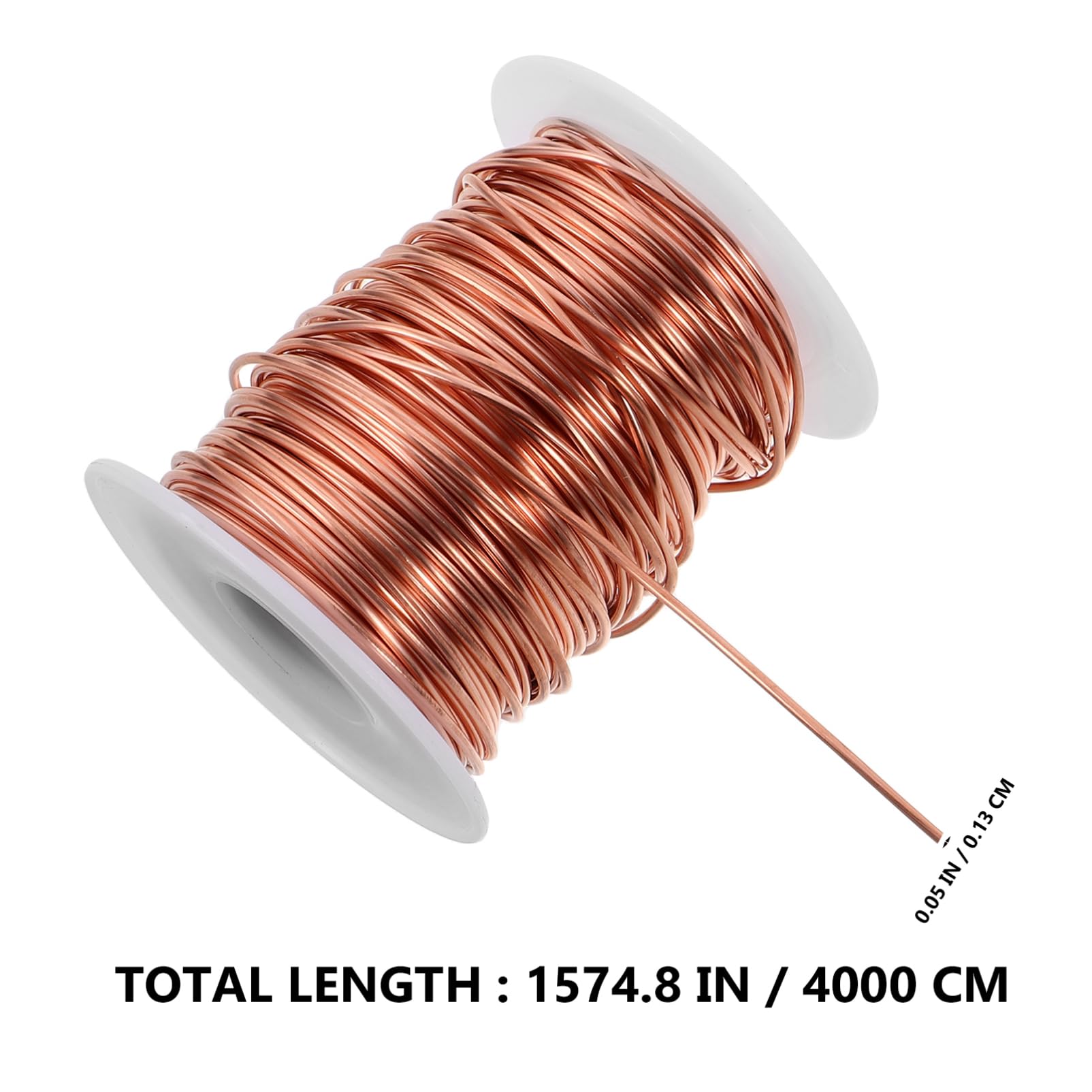 Lurrose Flexible Soldering Wire for DIY Crafts Ft Round Copper Jewelry Wire for Jewelry Making Beading and Gardening