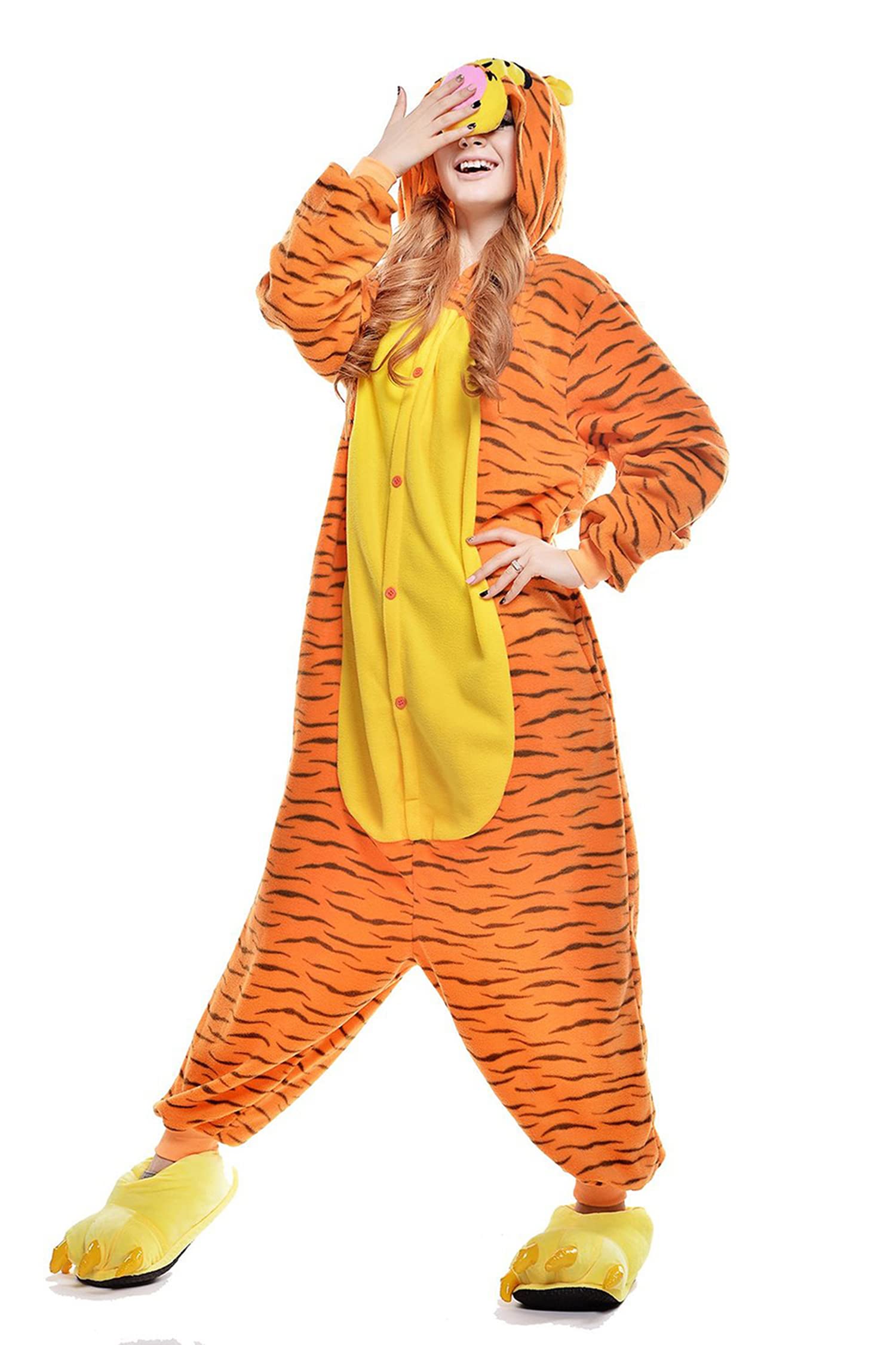 ZKomoL Adult Onesie Costume Unisex Party Pajamas for Women Cosplay Sleepwear Gifts Costume Christmas