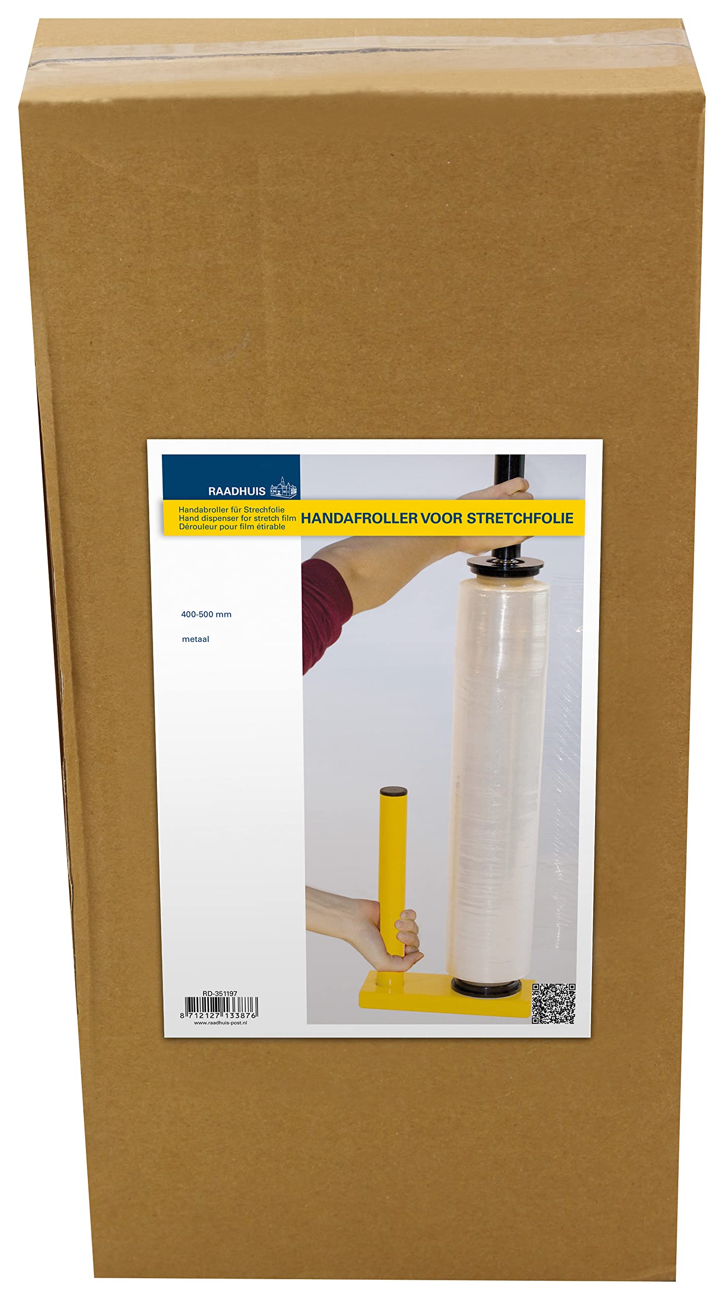 Handabroller für Stretchfolie Raadhuis metal 400-500mm
