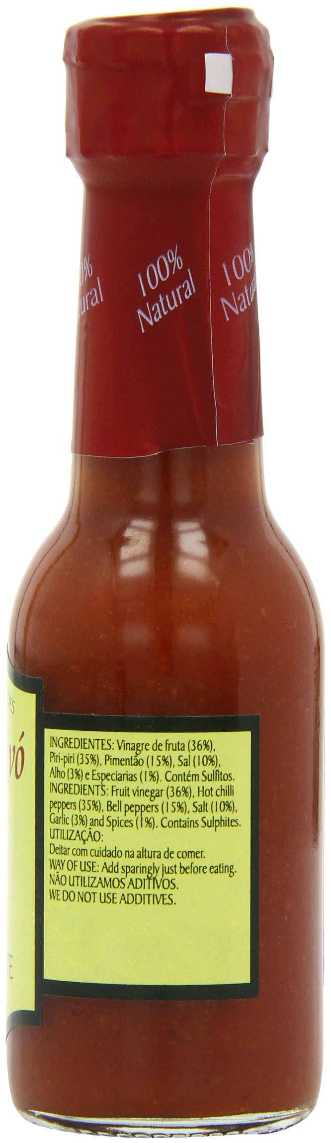 Flacon de Sauce Piri Piri Quinta d'Avo 95 ml - Lot de 6