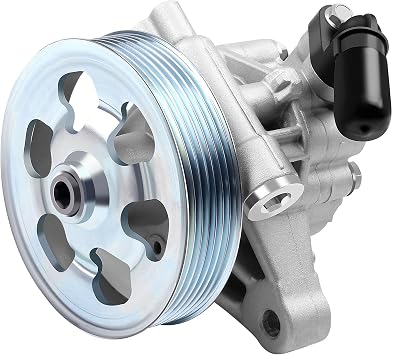 Power Steering Pump with Pulley Compatible with 2008 2009 2010 2011 2012 for H-onda Accord 2.4L Replacement 21-5495 56100R40A03 Power Assist Pump Assembly