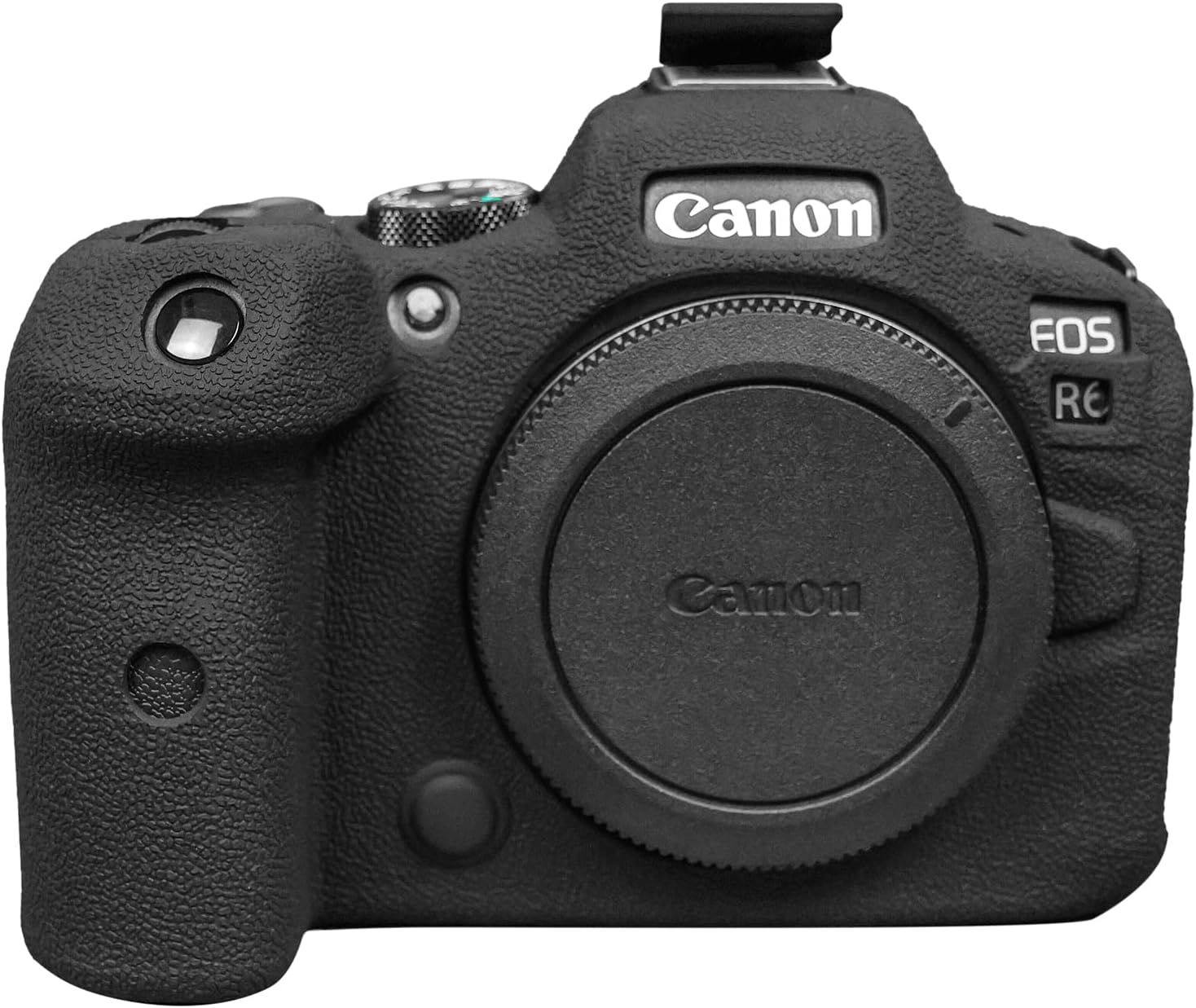 Silicone Case for Canon EOS R6 R6 Mark II, Black