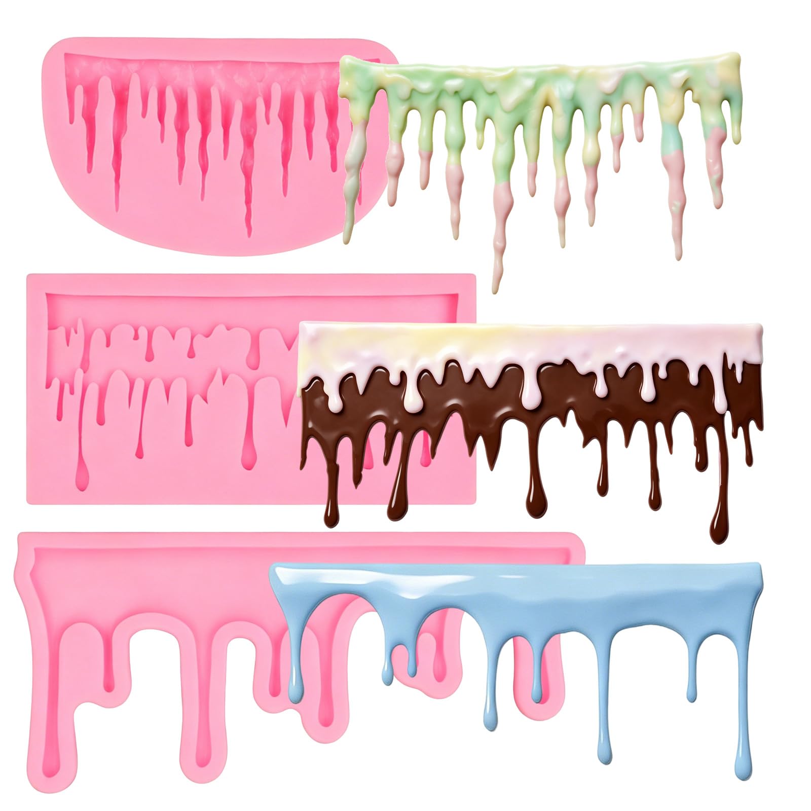 Fondant-Formen in Bienenform, Silikon- und Harzformen in Mar