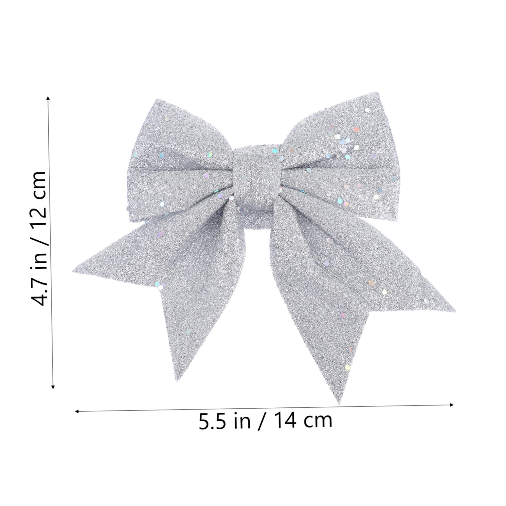 6pcs Adornos De Navidad Colgantes De Lentejuelas Decoraciones para Árboles Adornos para Árboles