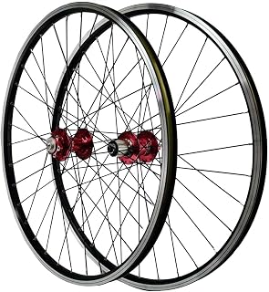 MTB Wheelset 26Inch Bicycle Cycling Rim Mountain Bike Wheel 32H Disc Rim Brake 7 - Compare price