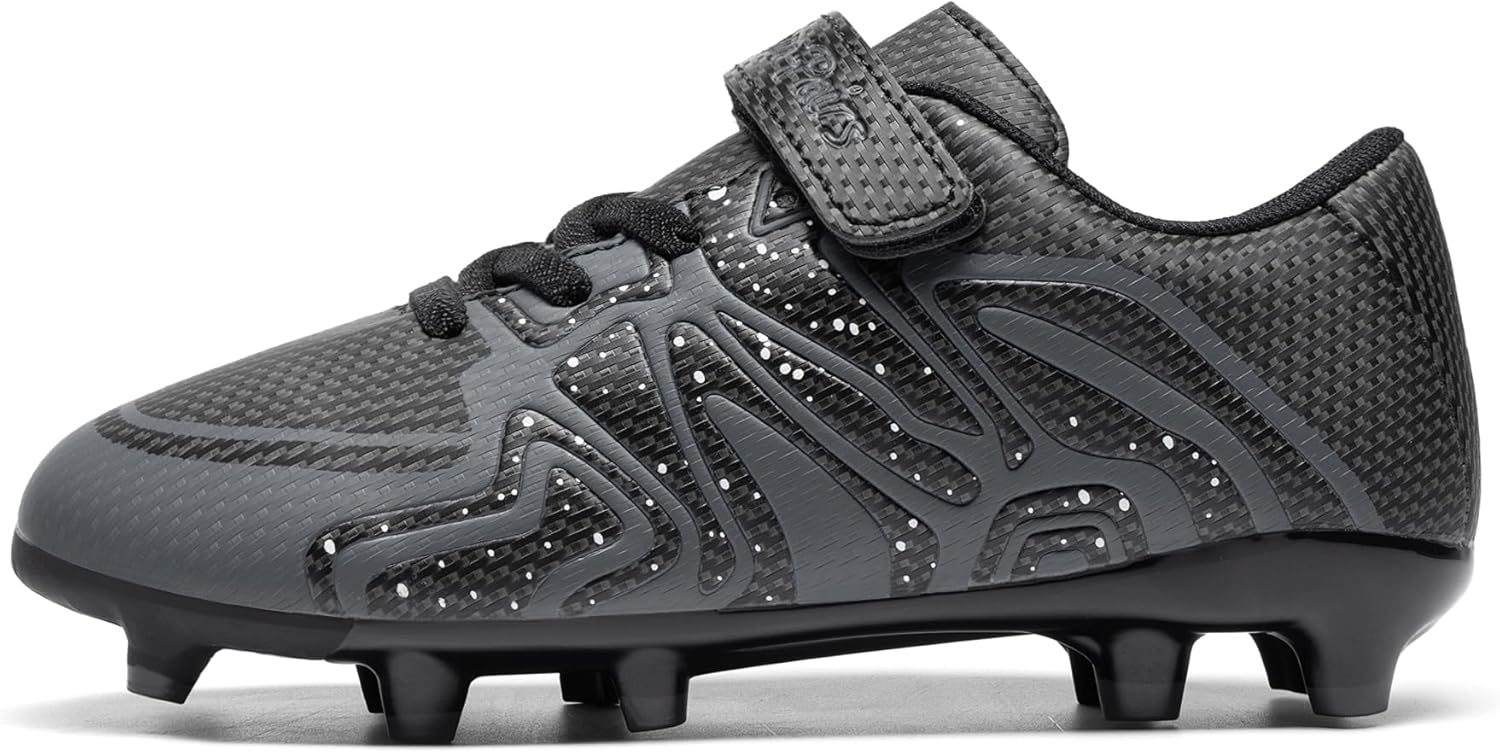 DREAM PAIRS Boys Girls Soccer Cleats Kids Youth Multi Ground Outdoor Football Shoes for Little/Big Kid - Image 3