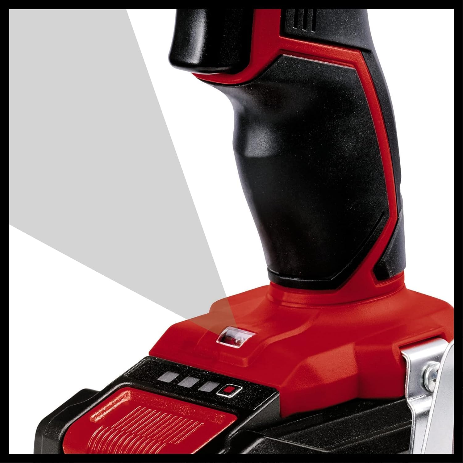 Trapano a percussione a batteria TE-CD 18/2 Li-i +22 (1x2,5Ah) Einhell (ioni di litio, 18 V, 44 Nm, trasmissione a 2 velocità, batteria da 2,5 Ah, caricatore rapido, scatola da 22 punte e valigetta)