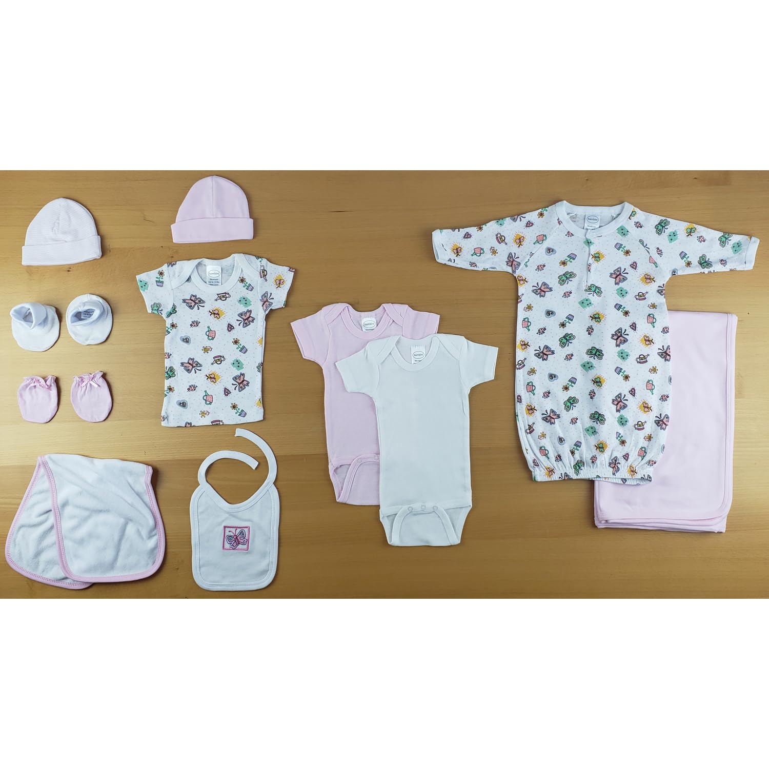 Bambini Newborn Girls 11 Pc Set